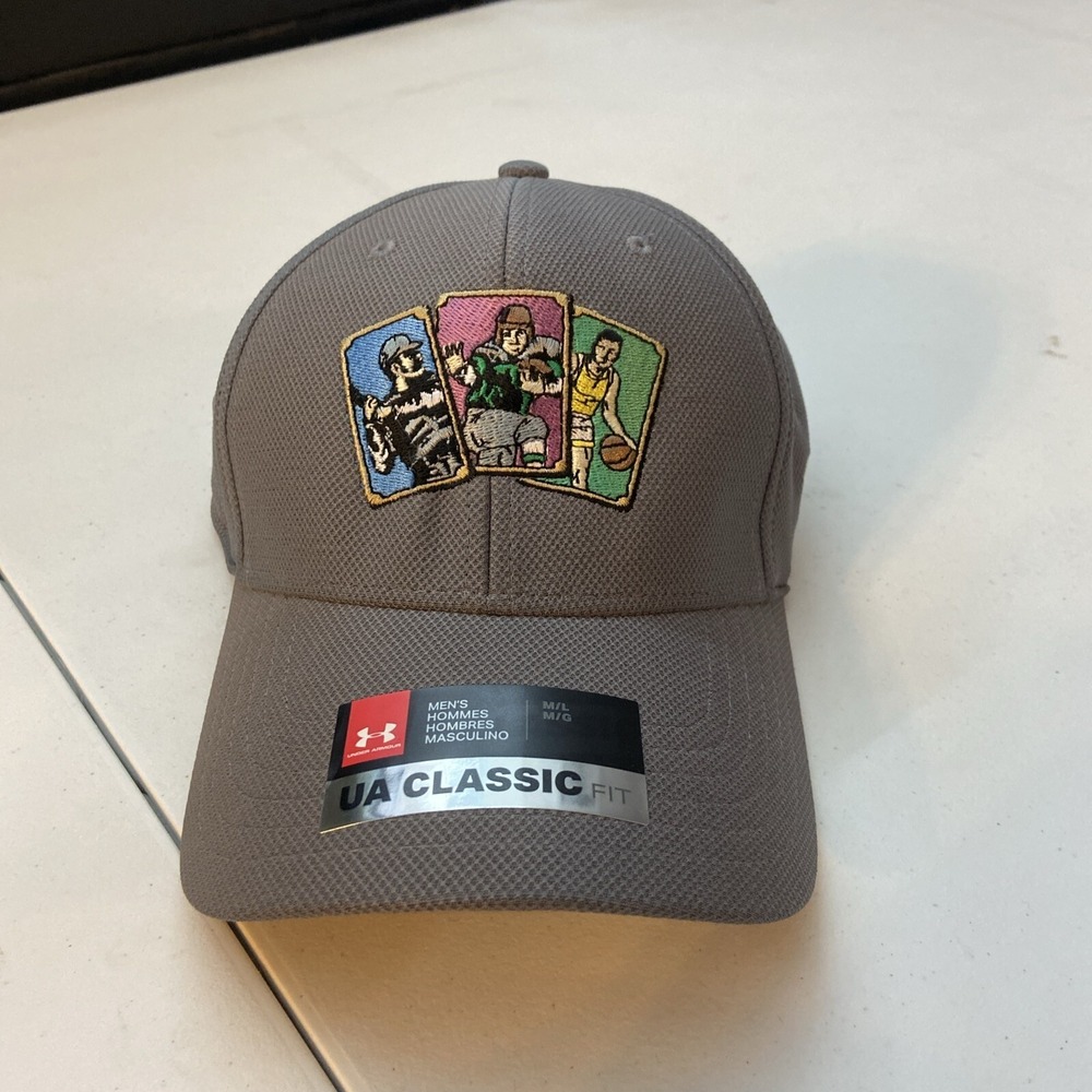 Under Armour Hat‎ Baseball Football Basketball M/L Fitted Grey